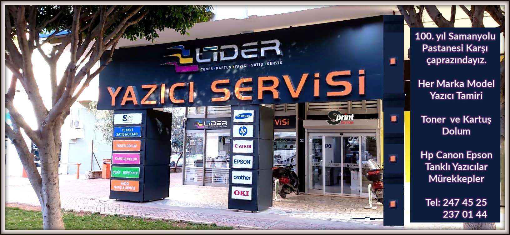 Lider toner antalya toner dolum ve satış